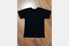 Футболка дитяча чорна