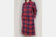 Халат з коміром начісний