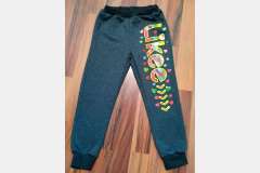 Штани на дівчинку з накатом